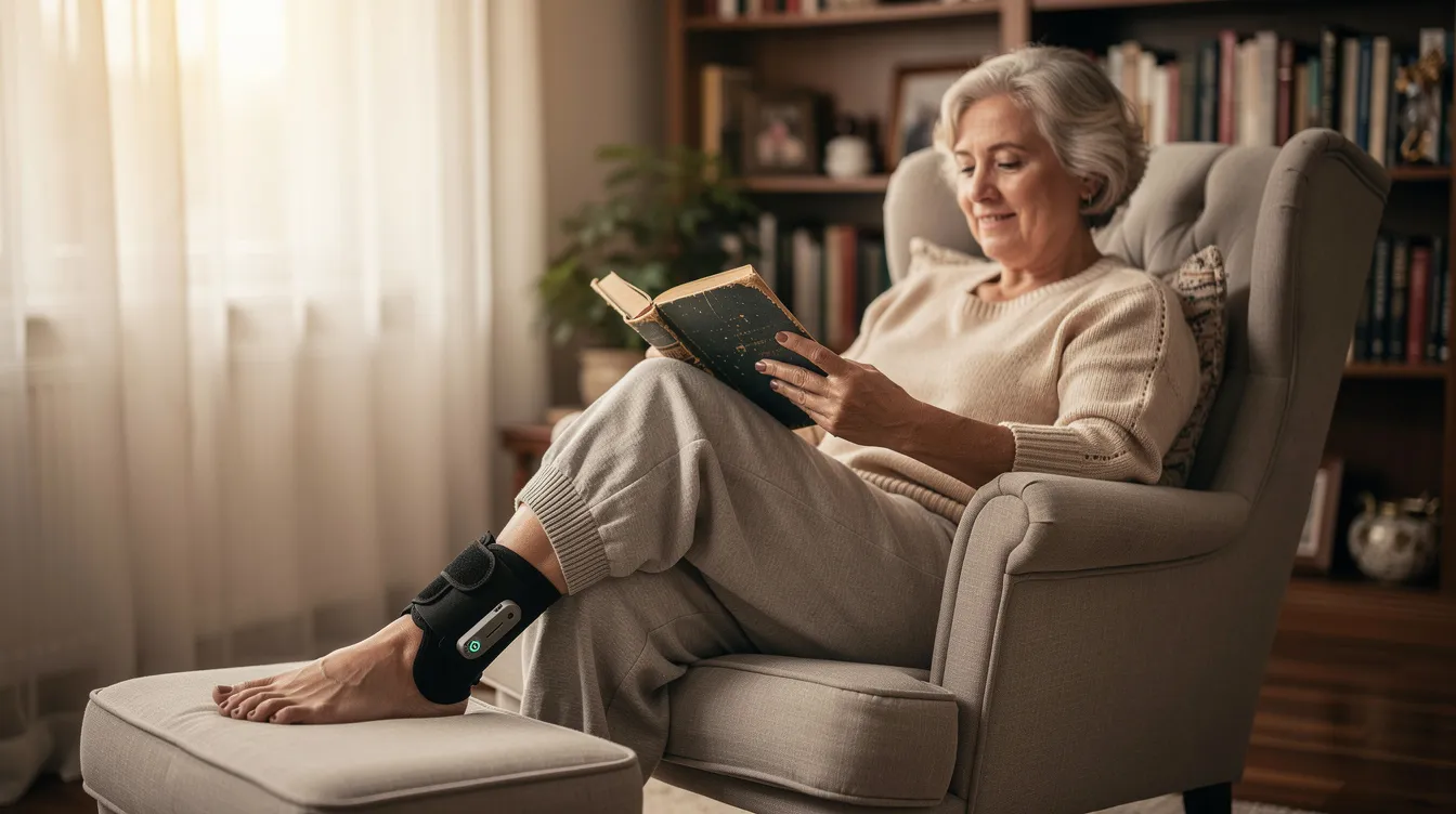 Using TheraPulse 360 while reading